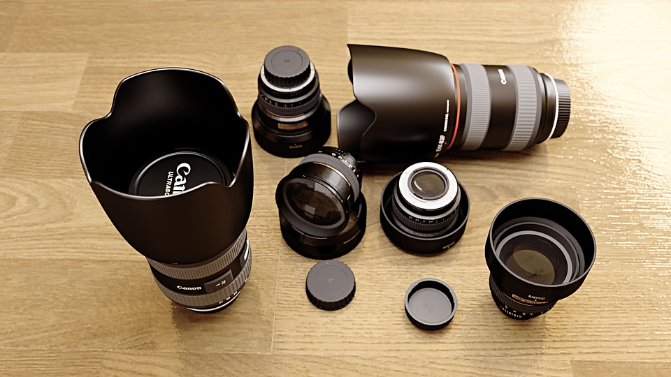 Camera and lenses