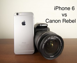 iPhone 6 vs Canon DSLR